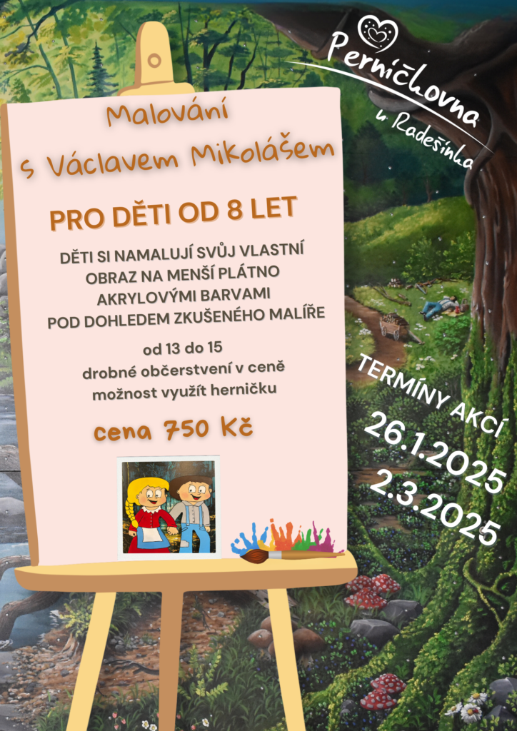 Malba s Václavem Mikolášem