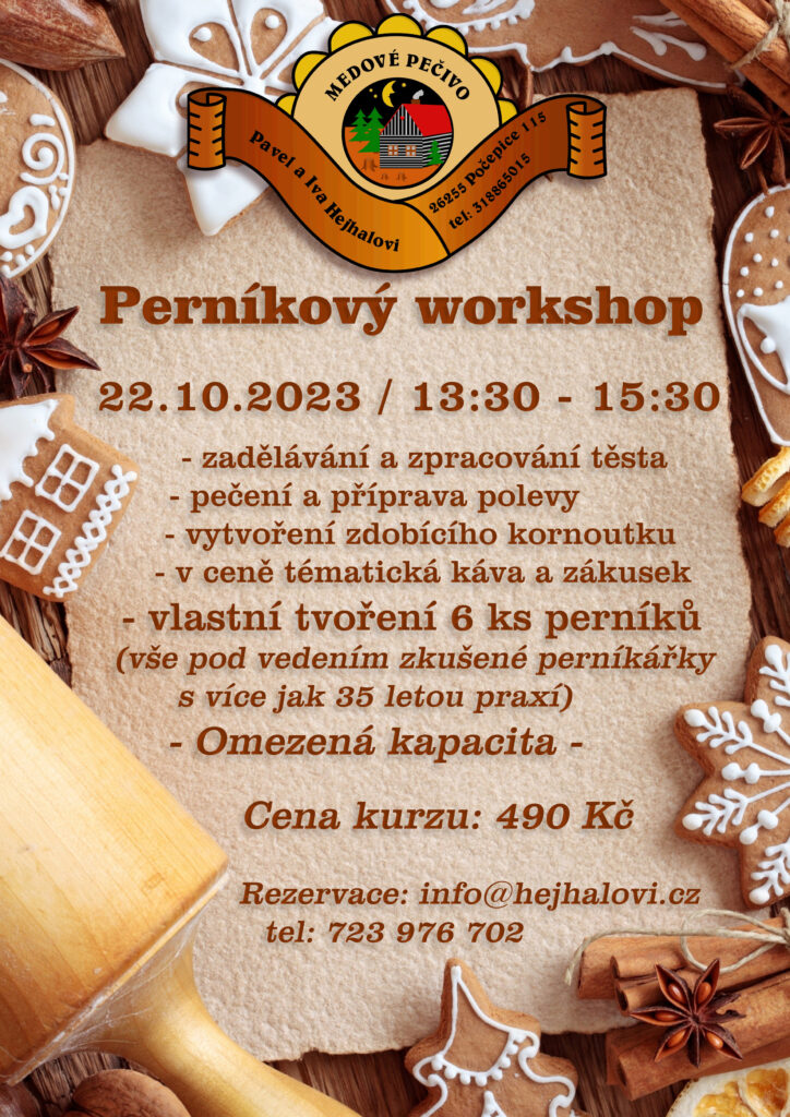 perníkový workshop